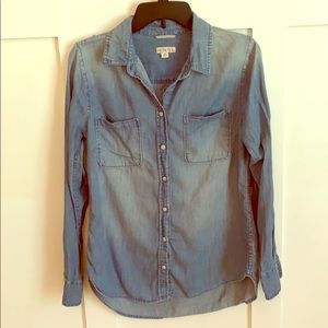 Merona Chambray Top